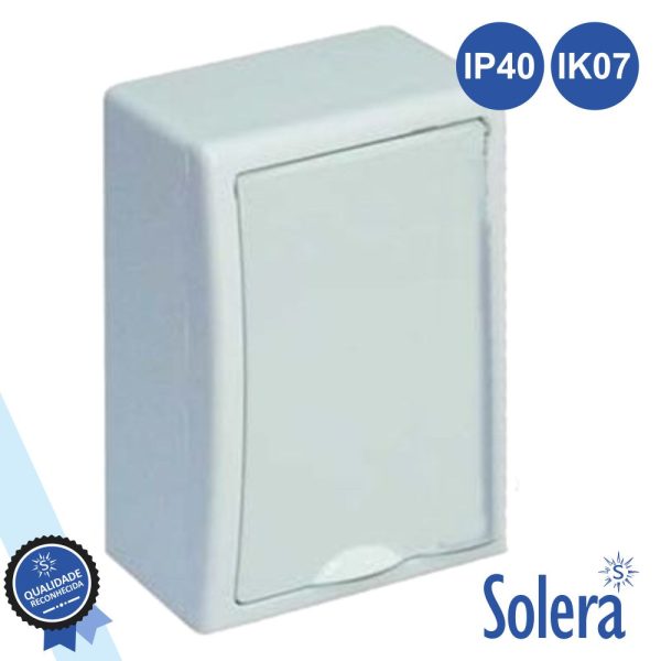 Caixa Distribuição Elétrica 4 Elementos IP40 IK07 SOLERA - (SLR-8684)