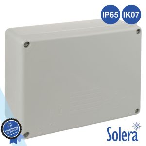 Caixa De Derivação Estanque 220x170x80mm IP65 IK07 SOLERA - (SLR-886)