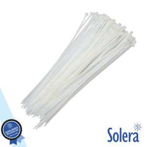 Conjunto 100 Abraçadeiras Nylon 4.8x200mm SOLERA - (SLR-BR48200)