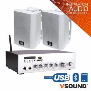 Sistema de Som Amplificado 40W - (SOUND-SET-02)