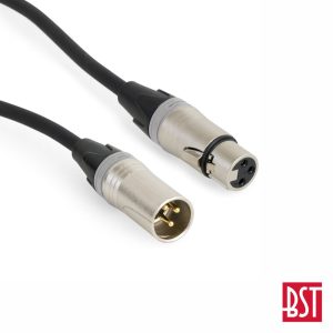 Cabo Pro XLR 3p Macho / XLR 3p Fêmea 20m BST - (SOUND-XLRM-XLRF-20)