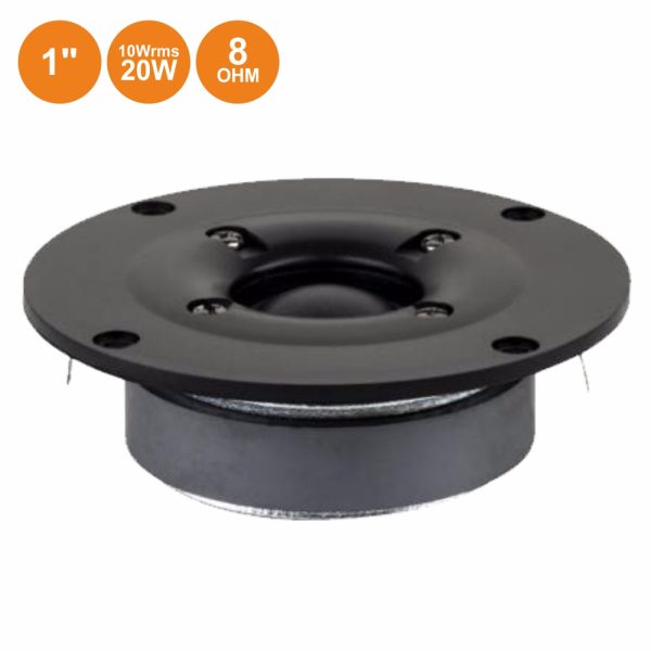 Tweeter Dome 1" 20W 8 Ohm - (SP-W124-PP)