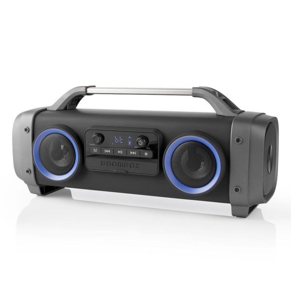 Rádio Portátil 60W FM/AUX/USB/BT/SD - (SPBB300BK)