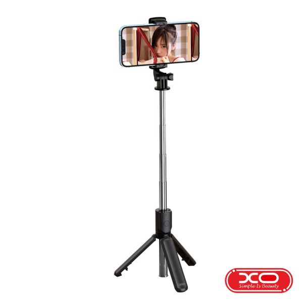 Vara Telescópica Monopod P/ Selfies C/ Função Tripé XO - (SS09)