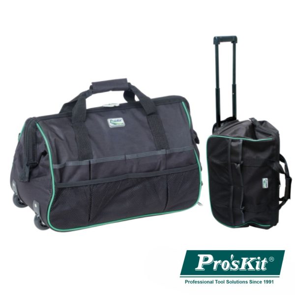 Mala Transporte Ferramentas 20" Poliéster C/ Rodas PROSKIT - (ST-5301)