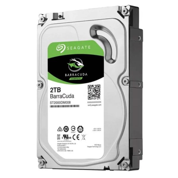 Disco Rígido Interno HDD Sata 2TB 3.5" SEAGATE BARRACUDA - (ST2000DM008)