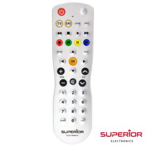 Comando TV Universal 2:1 Lavável SUPERIOR - (SUP2:UNIVSAFE)