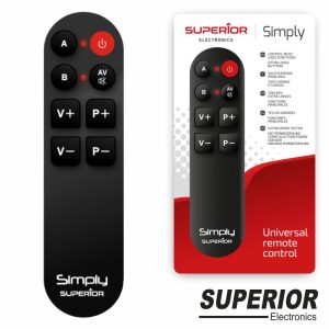 Comando TV Programável Simply - (SUPSIMPLY01)