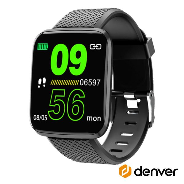 SmartWatch P/ Android iOS Preto DENVER - (SW-151)