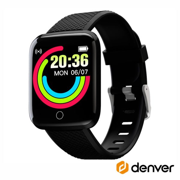 SmartWatch P/ Android iOS Preto DENVER - (SW-154)