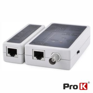 Testador De Cabos Rede  Bnc/RJ45 PROK - (TC248A)