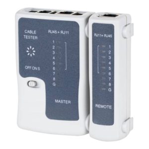 Testador De Cabos Rede RJ45 - (TC468K)