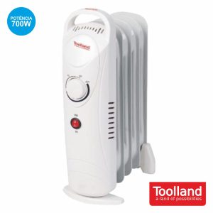 Aquecedor A Óleo 700W 7 Elementos TOOLLAND - (TC78007)