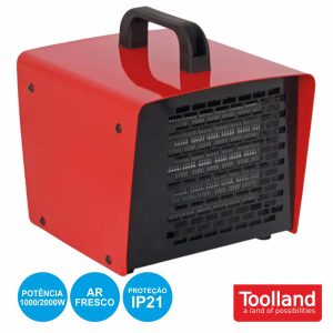 Aquecedor Ptc Industrial 1000/2000W TOOLLAND - (TC78071)