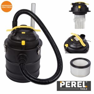 Aspirador P/ Cinzas De Carvão 1200W 20l Perel - (TC90600)