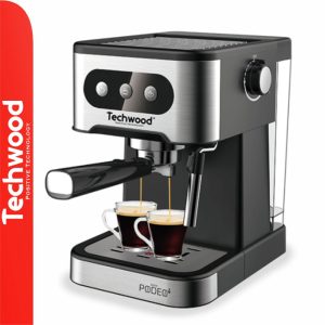 Máquina de Café Elétrica 1350W TECHWOOD - (TCA-156EXN)