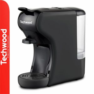 Máquina Café 1450W Cápsulas Nespresso/Dolce Gusto TECHWOOD - (TCA-196N)