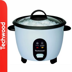 Panela Elétrica P/ Arroz 2.5L 900W Branco TECHWOOD - (TCR-256)