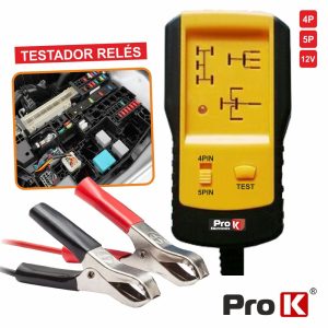 Testador De Relés Auto PROK - (TESTREL05A)