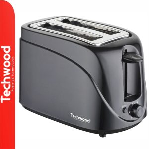 Torradeira 2 Ranhuras 700W Preta TECHWOOD - (TGP-106)