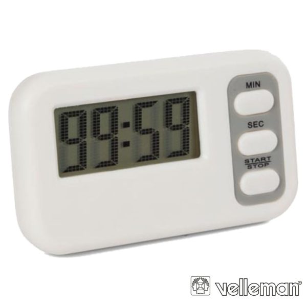 Temporizador C/ Contagem Decrescente E Alarme VELLEMAN - (TIMER10N)