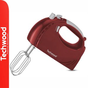 Batedeira Elétrica 300W Vermelha TECHWOOD - (TMM-3005)