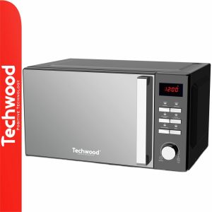 Microondas/Forno 25 Litros 900W/1000W Preto TECHWOOD - (TMO-2590)