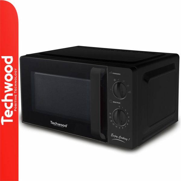 Microondas 20 Litros 700W Preto TECHWOOD - (TMO-276)