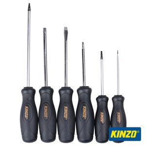 Conjunto De 6 Chaves Fendas E Philips KINZO - (TOOL155)