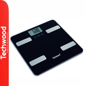 Balança Corporal 150kg Digital Vidro TECHWOOD - (TPP-919)