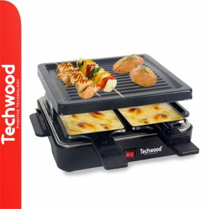 Grelhador Raclette 4 Pessoas 600W TECHWOOD - (TRA-46)