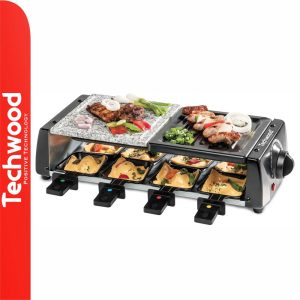 Grelhador Raclette 8 Pessoas 1200W TECHWOOD - (TRGP-896)