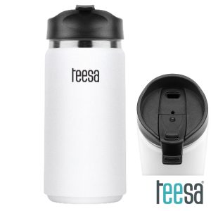 Garrafa Térmica 350ml Branco TEESA - (TSA0006)