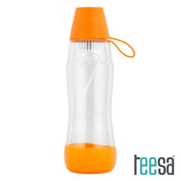 Garrafa C/ Filtro 550ml Laranja TEESA - (TSA0120-O)