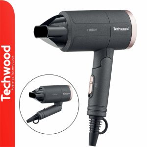 Secador De Cabelo 1300W Preto TECHWOOD - (TSC-1296)