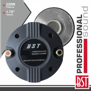 Tweeter 1.75" / 44mm 220Wmáx 8 Ohm BST - (TW44)