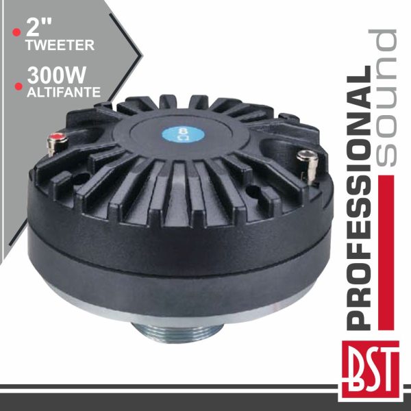 Tweeter 2" / 51.6mm 300Wmáx 8 Ohm BST - (TW54S)