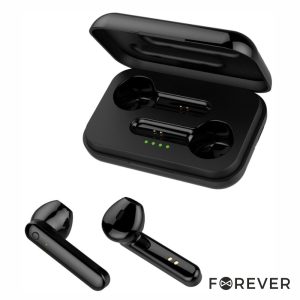 Auriculares Earbuds TWS Bluetooth Preto FOREVER - (TWE-110BK)