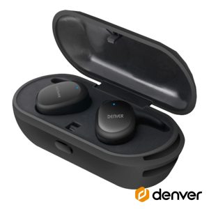 Auriculares Bluetooth V5.0 C/ Mic E Dock Carregamento DENVER - (TWE-53)