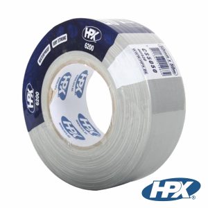 Fita Adesiva de Tela Profissional Hpx 50mmx50m Prata - (VDLHPX5050S2)