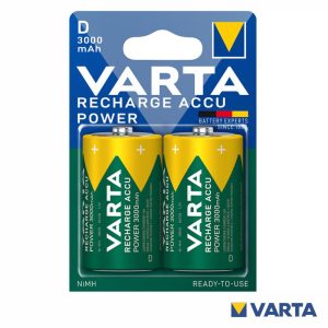 Pilha Recarregável LR20 D 1.2V 3000mAh 2x VARTA - (VHR20-A3000)