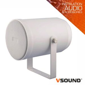 Altifalante Projetor Som PA 100V 6.5" 10W Branco VSOUND - (VSPC10WA)