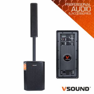 Sistema de Som Amplificado Pro 1.1 10" 800W DSP VSOUND - (VSSDSP800A)