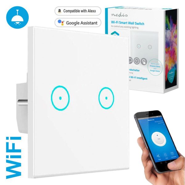 Interruptor Parede Wifi C/ Painel Tátil - (WIFIWS20WT)