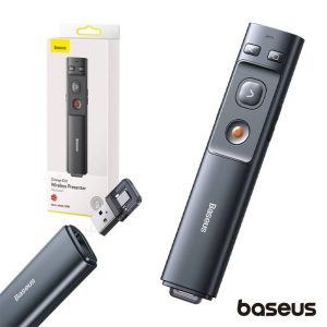 Comando Wireless P/ Apresentações C/ Laser Verde BASEUS - (WKCD010013)