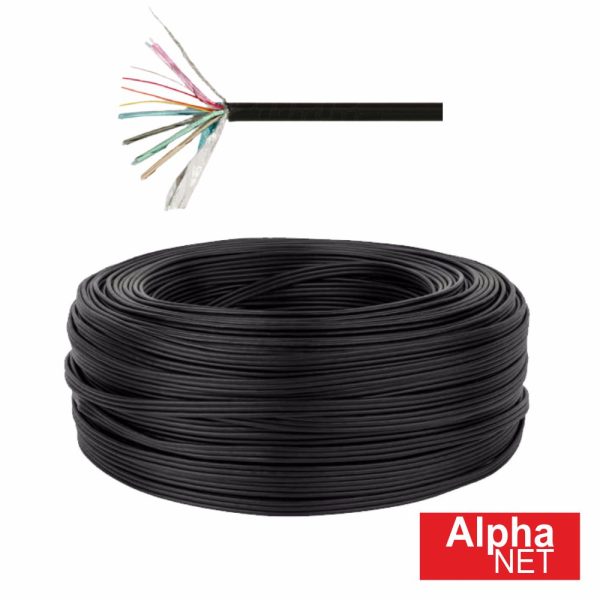 Cabo Áudio/Vídeo HDMI Ø7.3mm Preto ALPHANET - (WTR380/3)