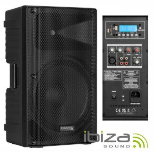 Coluna Amplificada 10" 300Wmáx BT/TWS IBIZA - (XTK10A-MKII)