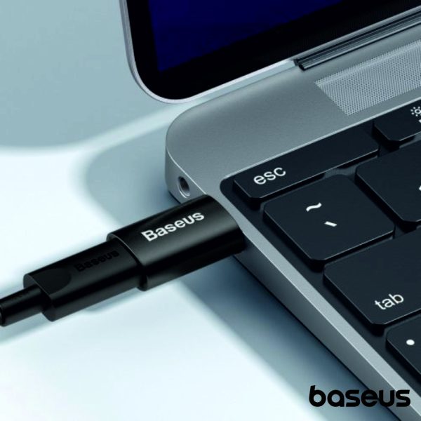 Adaptador Ingenuity USB-A Macho / USB-C Fêmea  BASEUS - (ZJJQ000101)