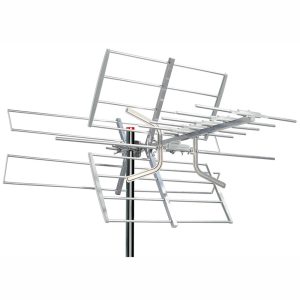 Antena Tdt Exterior VHF/UHF 20 Elementos 15db Filtro Lte 5G - (ZTL-368C05UV5G)