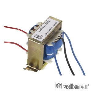 Transformador 7.2va 2x12V VELLEMAN - (212007C)